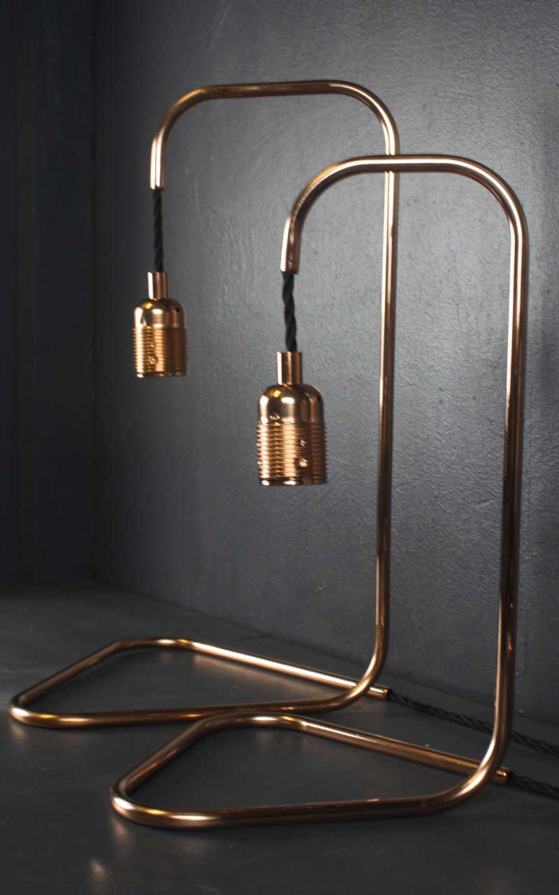 Small on sale copper lamp